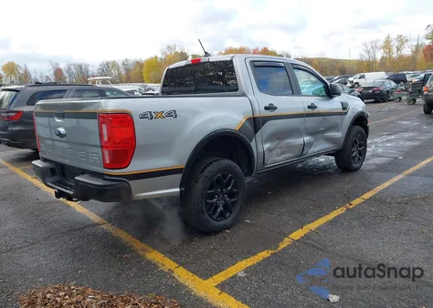 2022 Ford Ranger Xlt z USA, uszkodzony, nr VIN 1FTER4FH9NLD11772